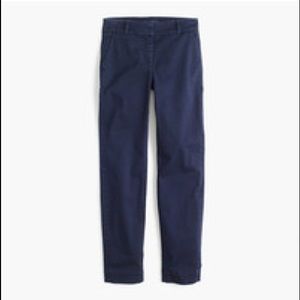J. Crew Navy Slim Fit Chino Pant